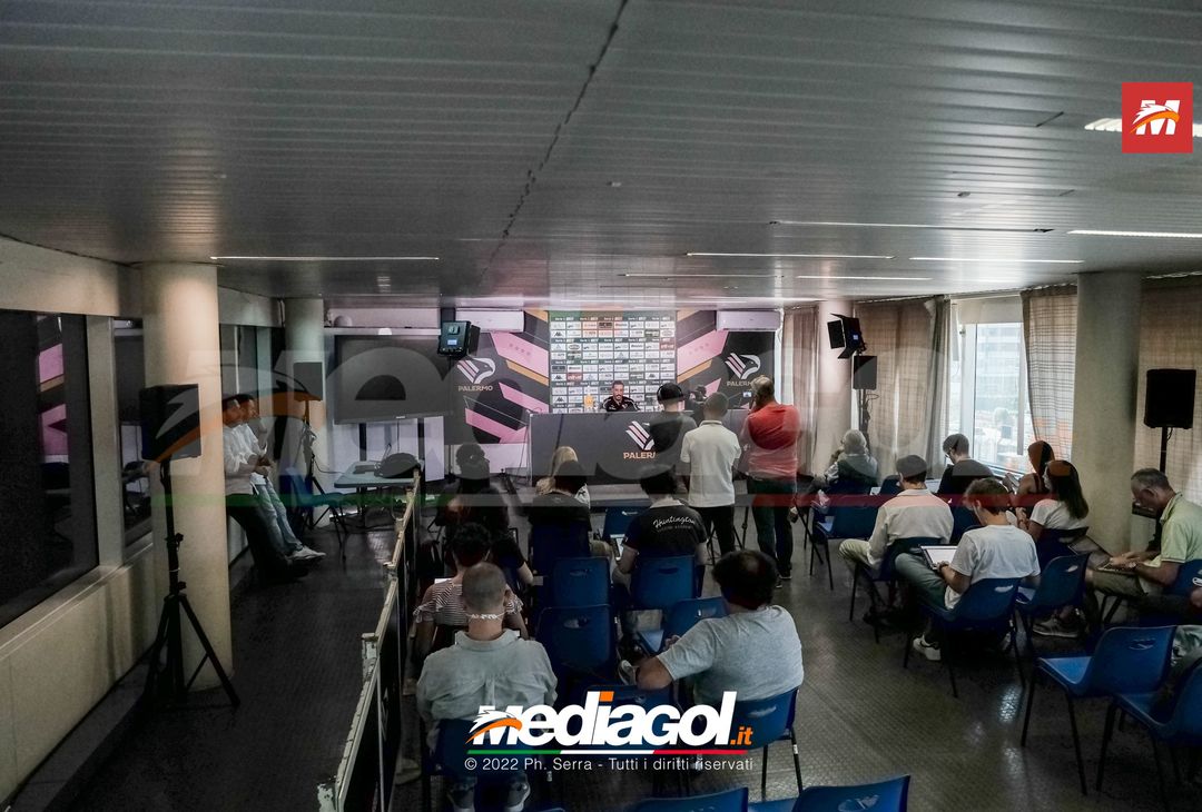 FOTO PALERMO, Francesco Di Mariano presentato in conferenza stampa (Gallery) - immagine 10