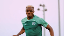 Osimhen, duro allenamento con la Nigeria in vista della Coppa d’Africa