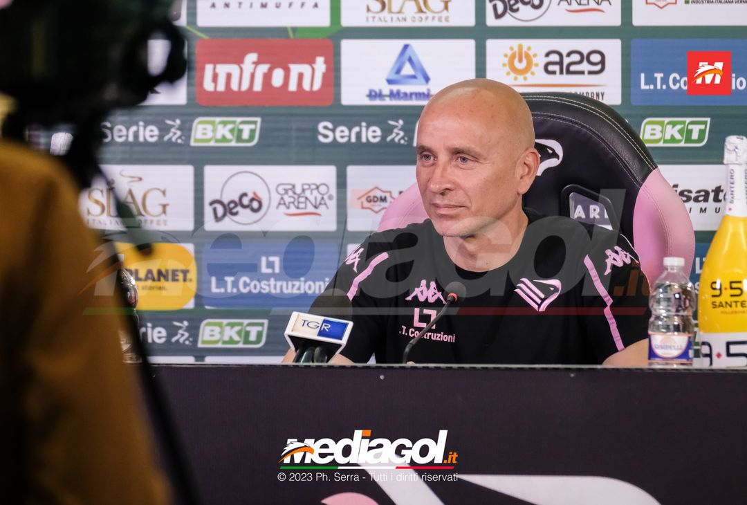 FOTO PALERMO, verso la Spal: Mister Eugenio Corini in conferenza stampa (GALLERY) - immagine 31