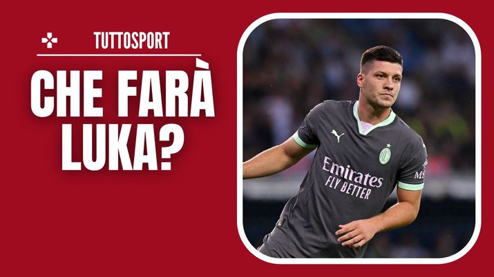 Luka Jovic (attaccante AC Milan) potrebbe lasciare i rossoneri | Calciomercato Milan News (Getty Images) Luka Jovic AC Milan Calciomercato Milan