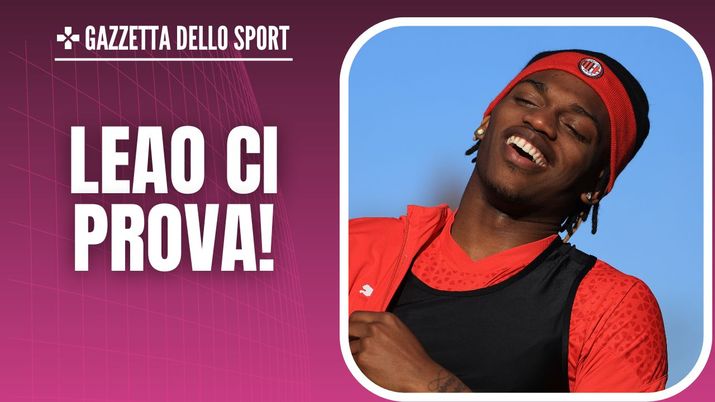 Rafael Leao AC Milan allenamento Milanello