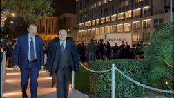 Natale 2025, arriva anche il presidente Lotito alla cena – VIDEO