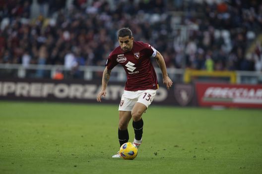 during the Italian Serie A, football match between Torino Fc and Udinese Calcio on 23 December 2023, at Studio Olimpic Grande Torino, Turin, Italy. Photo Nderim Kaceli