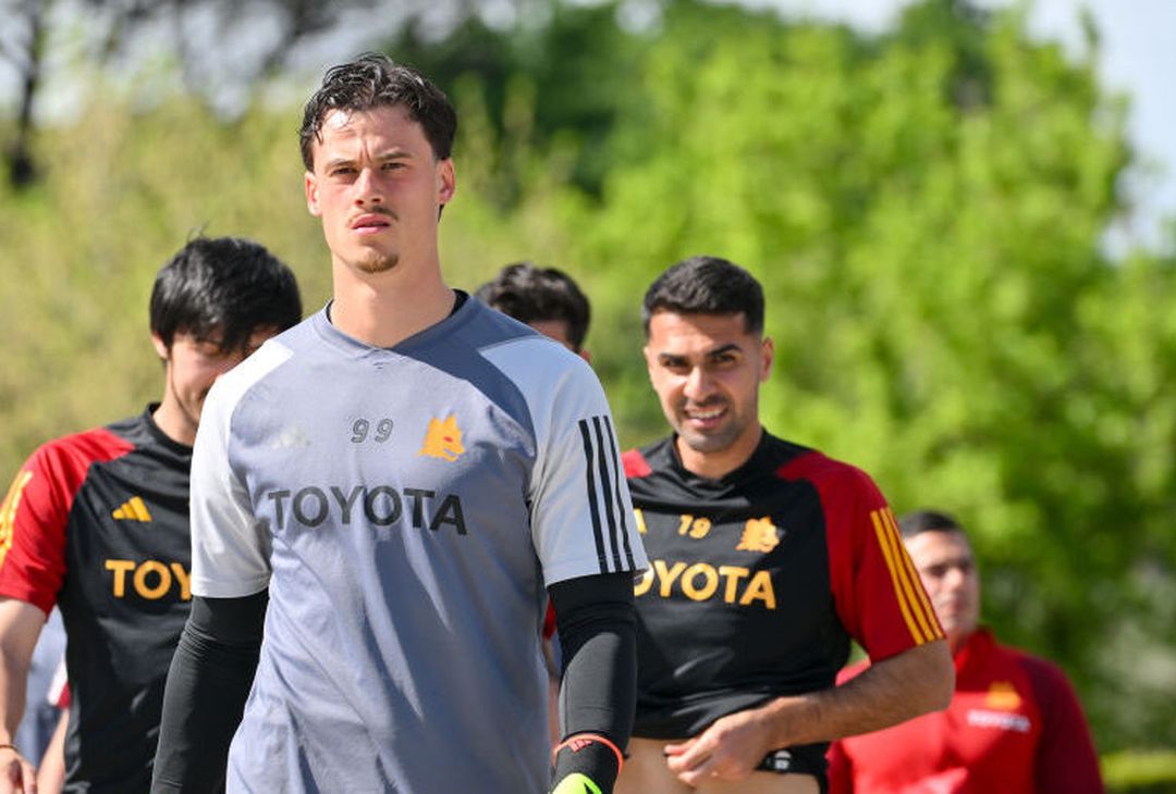 Roma, giornata di vigilia: la rifinitura a Trigoria – FOTO GALLERY - immagine 12