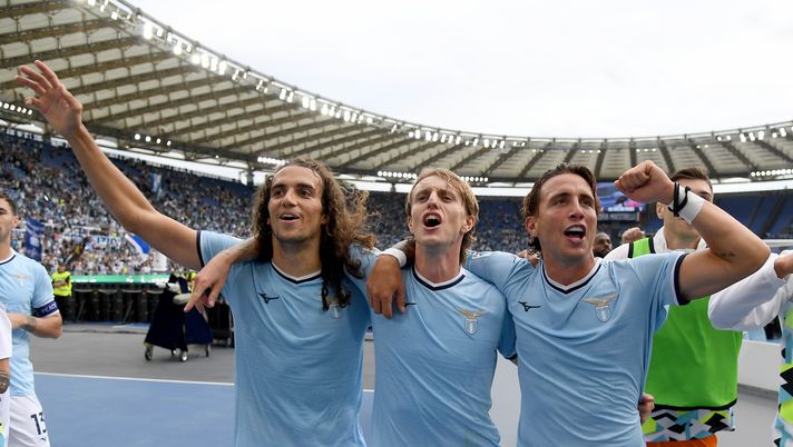 Guendouzi, Rovella e Pellegrini Guendouzi, Rovella e Pellegrini