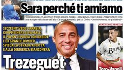 PRIMA PAGINA TUTTOSPORT OGGI: “Trezeguet, lezioni di Juve”