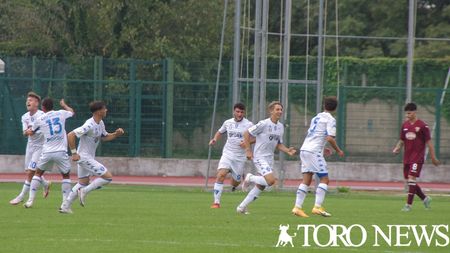 Torino-Empoli Primavera esultanza