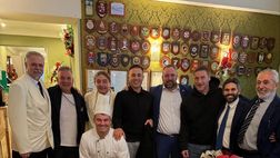 Pranzo speciale tra leggende: Totti, Baggio e Cannavaro insieme tra sorrisi e amicizia