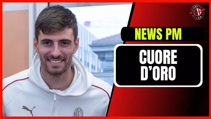 Matteo Gabbia AC Milan allenamento Milanello