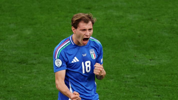Nicolò Barella, centrocampista dell'Italia