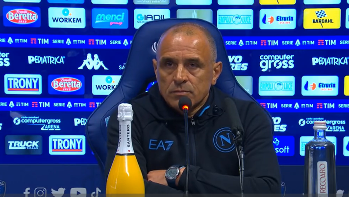 Calzona in conferenza: “Pretenderò il massimo fino alla fine. La società ci paga per giocare” - immagine 1