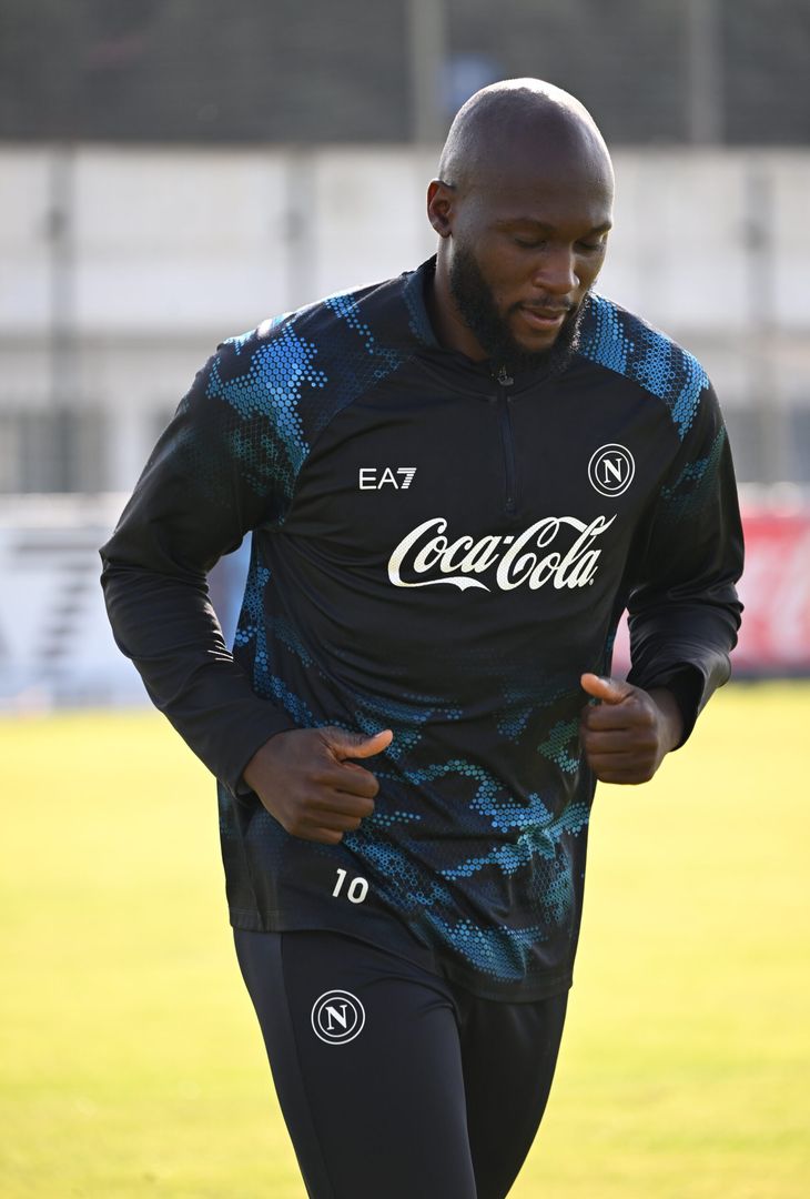 Il Napoli si allena in vista del match di campionato contro il Torino
