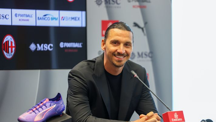 Zlatan Ibrahimovic RedBird AC Milan conferenza stampa