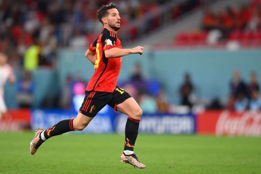 Dries Mertens con la maglie del Belgio durante il match contro la Croazia ai Mondiali di Calcio disputati in Qatar nel 2022. (Photo by Laurence Griffiths/Getty Images) Dries Mertens annuncia il ritiro: “Lascio il calcio, ma allaccio gli scarpini un’ultima volta solo per te”- immagine 3