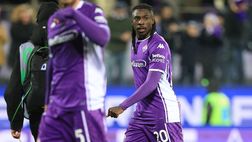 FOTO – La UEFA celebra Moise Kean sui social: “L’eroe della Fiorentina”