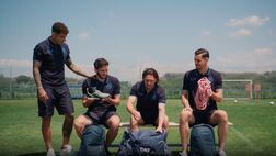 Di Lorenzo e tre azzurri, spot per il ritiro di Dimaro 2024: “Siete pronti ragazzi?”