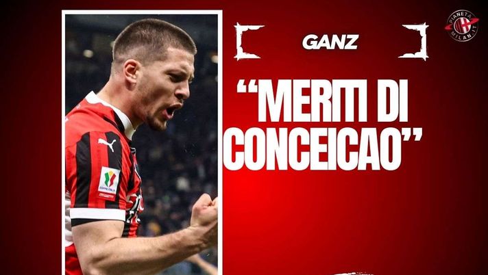 Milan, Ganz su Jovic: 'Molti meriti di Conceicao. Ecco perché'