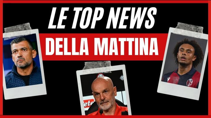 Stefano Pioli, Sergio Conceicao, Joshua Zirkze AC Milan