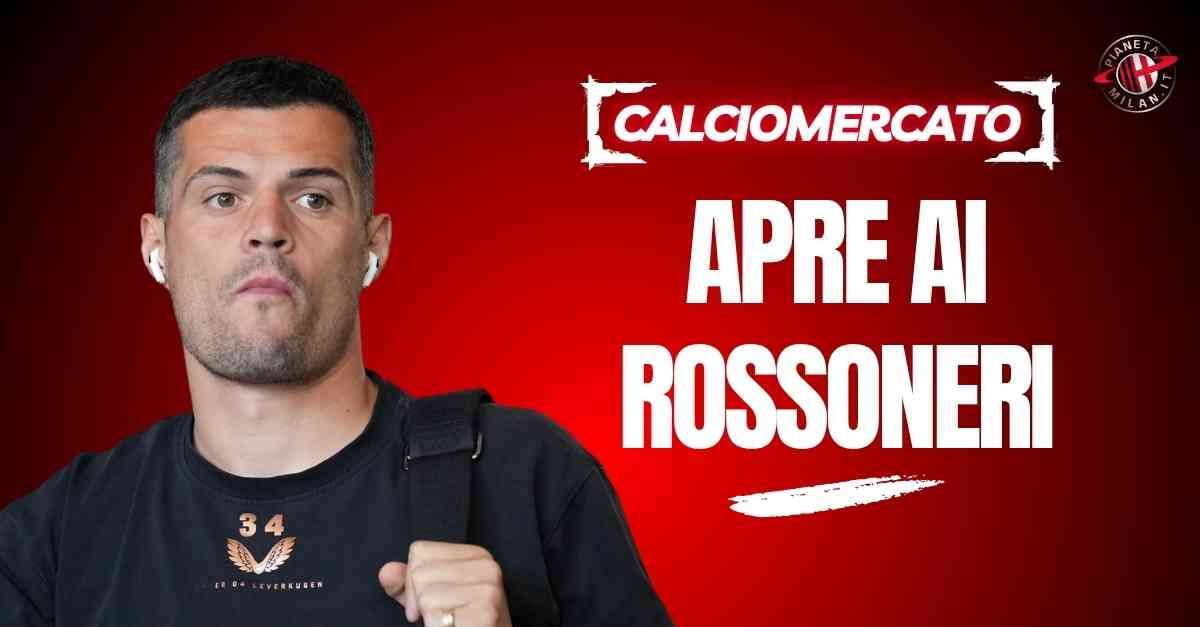 Calciomercato Milan, avanza il nome di Xhaka: la proposta e i dettagli Calciomercato Milan, avanza il nome di Xhaka: la proposta e i dettagli