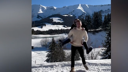 VIDEO / Milik e Agata, Natale sulla neve per l’attaccante della Juve