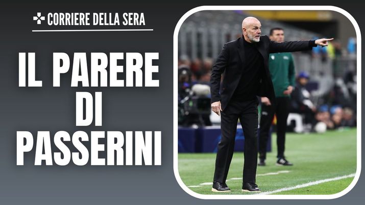 Stefano Pioli AC Milan Milan-Borussia Dortmund 1-3 Champions League 2023-2024