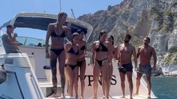 VIDEO / Federica Nargi, tuffo in mare condiviso: “Grazie amici miei, finalmente Ponza”
