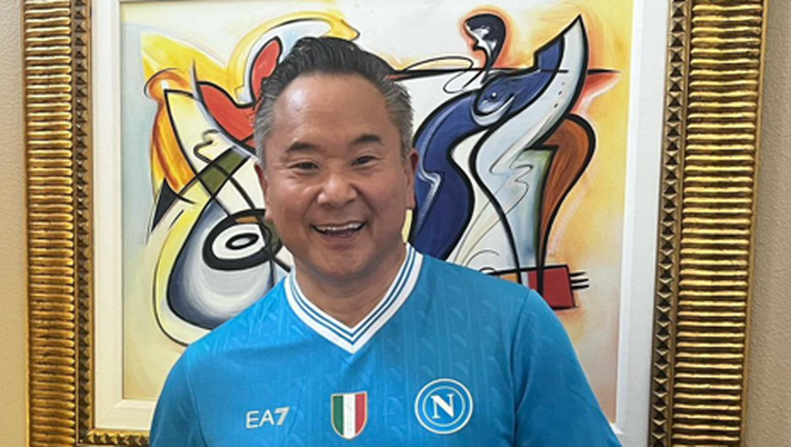 De Laurentiis: “A Los Angeles moltissimi tifosi del Napoli, anche John Lee” – FOTO - immagine 1