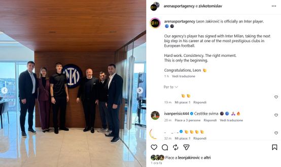 L’Inter annuncia l’arrivo di Jakirovic. Perisic applaude e lancia segnali- immagine 2