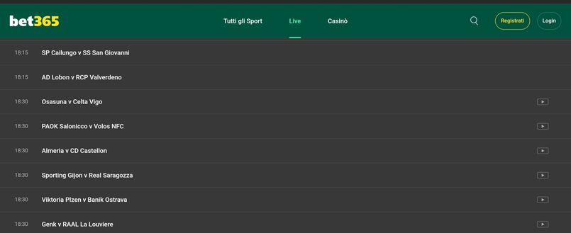 Osasuna-Celta Vigo: streaming Bet365 Osasuna-Celta Vigo: dove vedere la Liga in Diretta Tv e in Streaming Gratis- immagine 2