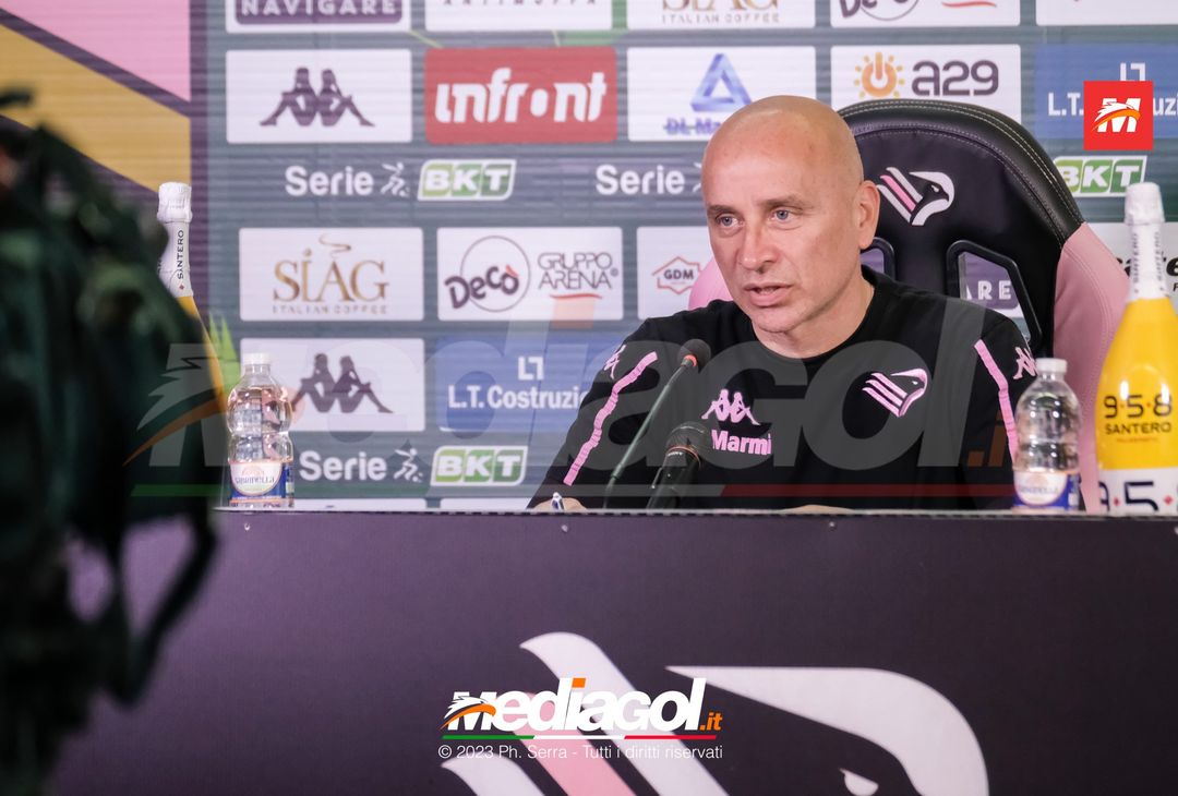 FOTO PALERMO, verso il Cittadella: la conferenza stampa di Corini (GALLERY) - immagine 17