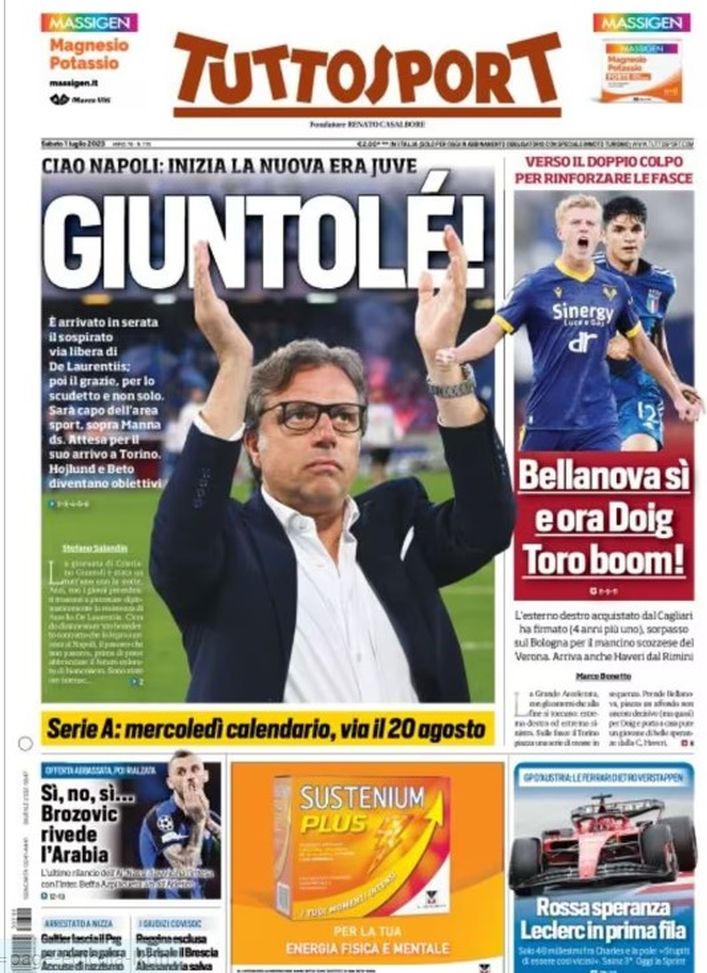 EDICOLA TS – Sì, no, sì… Brozovic rivede l’Arabia - immagine 1