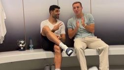 VIDEO / “Mehdi, sei felice?”. Arnautovic e Frattesi fanno partire la festa per Taremi