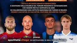 “Facciamo gol tra le stelle”, una notte di beneficenza: ecco tutti gli ospiti