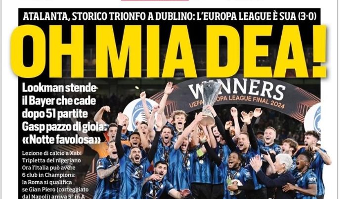 EDICOLA / CdS: Inter, Oaktree a lungo e pronto ad impegnarsi per successo. Oh mia dea - immagine 1