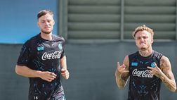 Il Napoli saluta i nuovi arrivi: “sangue fresco” a Castel Volturno – LA FOTOGALLERY