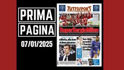 Prima pagina Tuttosport: “SuperSergioMilan: una rimonta pazzesca”