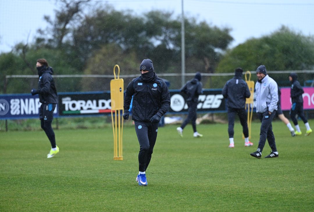 Riecco Lukaku ed Elmas! La rifinitura del Napoli in vista del Copenaghen – GALLERY - immagine 11