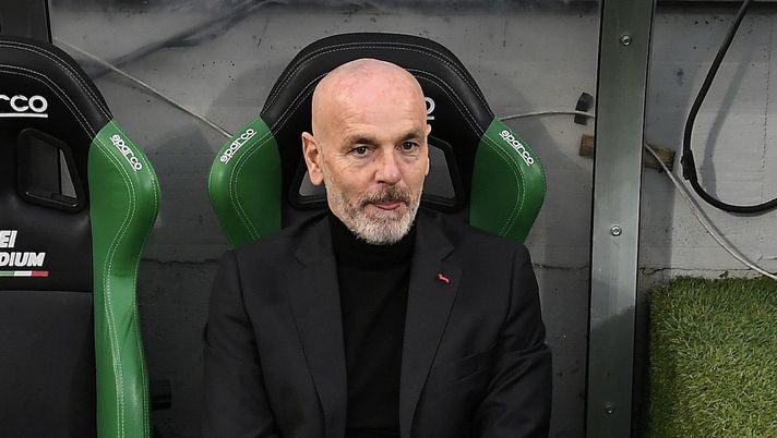 Stefano Pioli AC Milan Sassuolo-Milan 1-2 (Serie A 2020-2021)