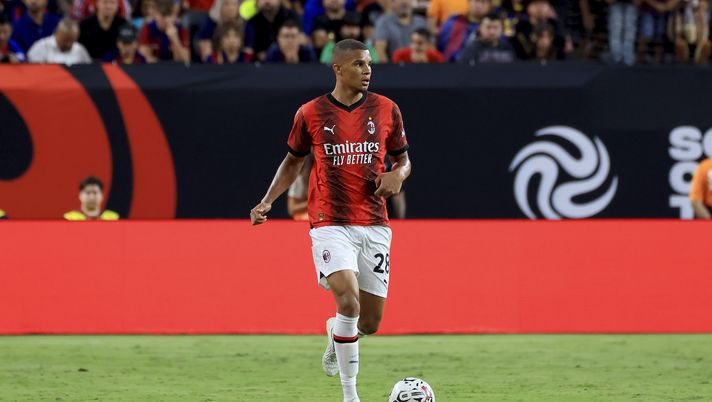 Malick Thiaw AC Milan amichevole Milan-Barcellona 0-1 precampionato 2023-2024