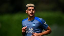 VIDEO / Inter, primo allenamento di Luis Henrique ad Appiano: le immagini