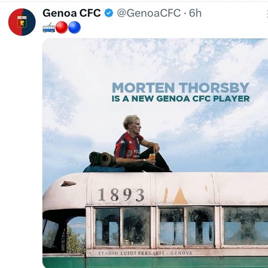 Dalla Samp alle “terre selvagge” del Genoa: Thorsby, è tradimento da derby…- immagine 2