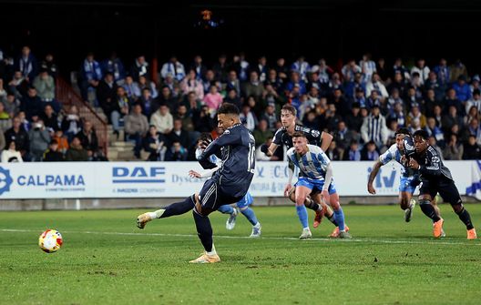 Talavera De La Reina, Spagna - 17 dicembre 2025: Il rigore segnato da Kylian Mbappé contro il Talavera. (Foto di Florencia Tan Jun/Getty Images) Talavera-Real Madrid, la proposta dei padroni di casa rifiutata dai Blancos- immagine 2