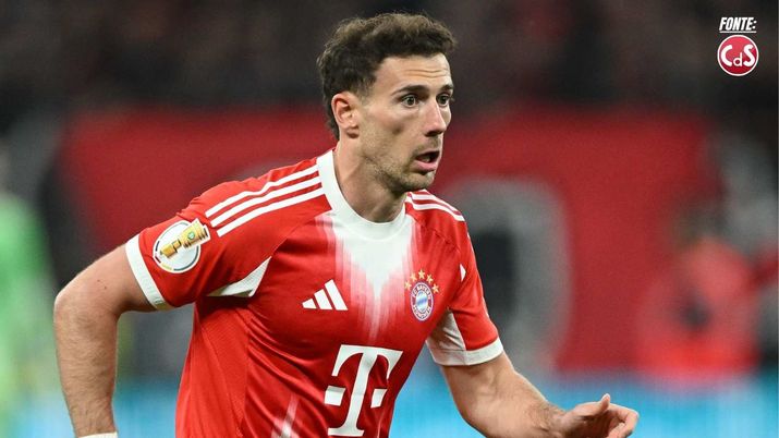 Leon Goretzka, centrocampista del Bayern Monaco, obiettivo di calciomercato del Milan per l'estate 2026