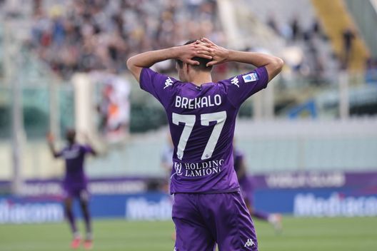 GERMOGLI PH: 14 MAGGIO 2023 FIRENZE STADIO ARTEMIO FRANCHI CAMPIONATO SERIE A FIORENTINA VS UDINESENELLA FOTO BREKALO brekalo
