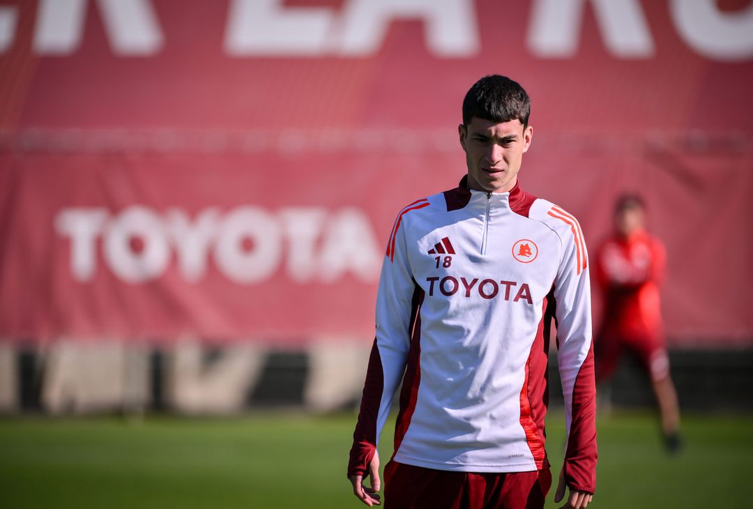 Trigoria, la rifinitura alla vigilia della gara contro l’Union SG – FOTO GALLERY - immagine 16