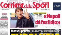 Il Napoli sui media: le prime pagine dei quotidiani di oggi