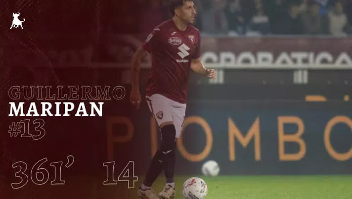 Toro in numeri, Maripan: ok sui passaggi, ma troppi errori portano ad esclusioni - immagine 1