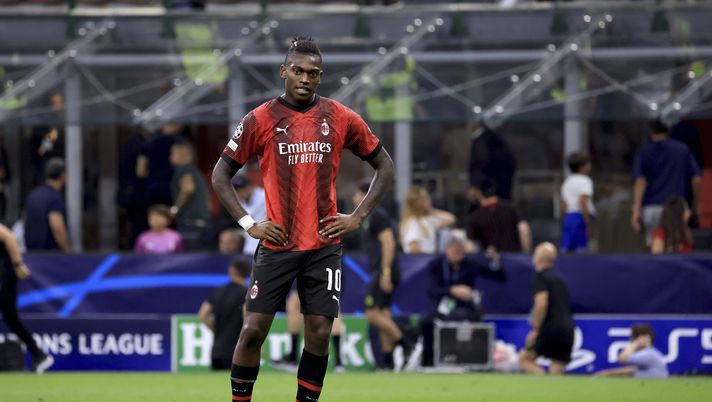 Rafael Leao AC Milan Milan-Newcastle 0-0 Champions League 2023-2024
