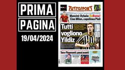 Prima pagina Tuttosport: “Juventus, tutti vogliono Yildiz”