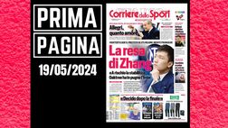 Prima pagina Corriere dello Sport: Inter la resa di Zhang